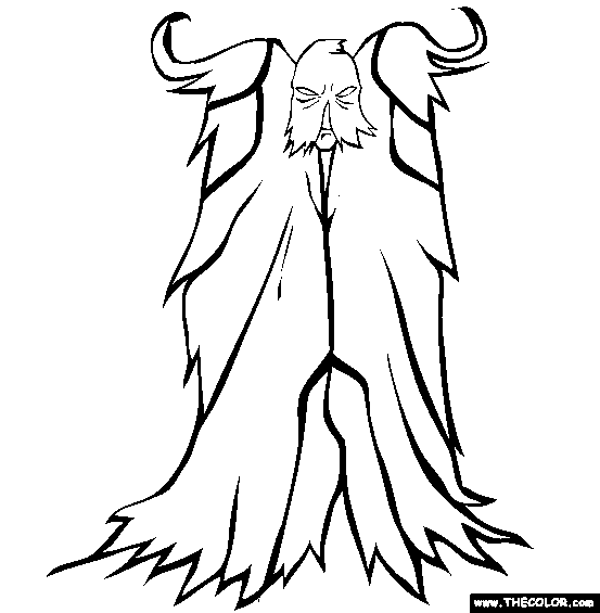 The Plague Coloring Page